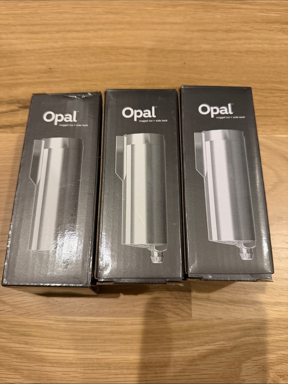 Opal Stainless Steel Nugget Ice & Water Tank - Silver